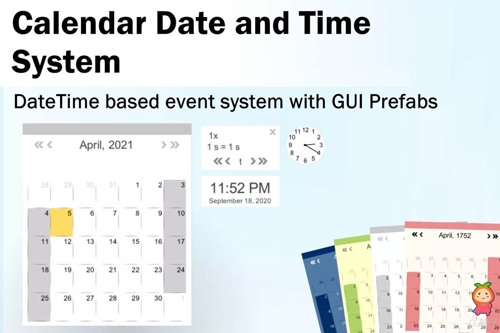 Calendar Date and Time System 1.0.4