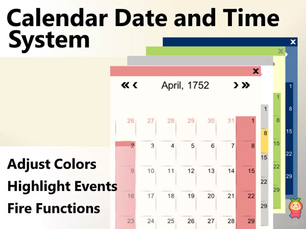 Calendar Date and Time System