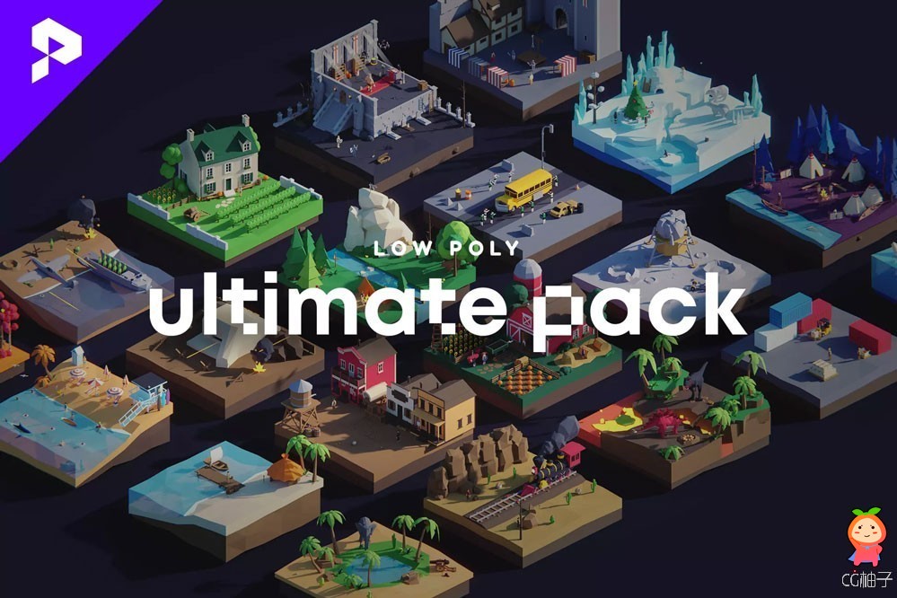 Low Poly Ultimate Pack 5.45
