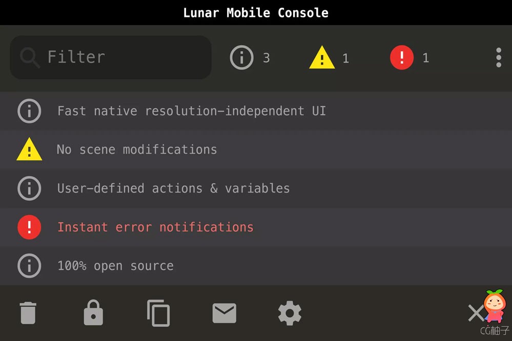 Lunar Mobile Console - PRO 1.8.5