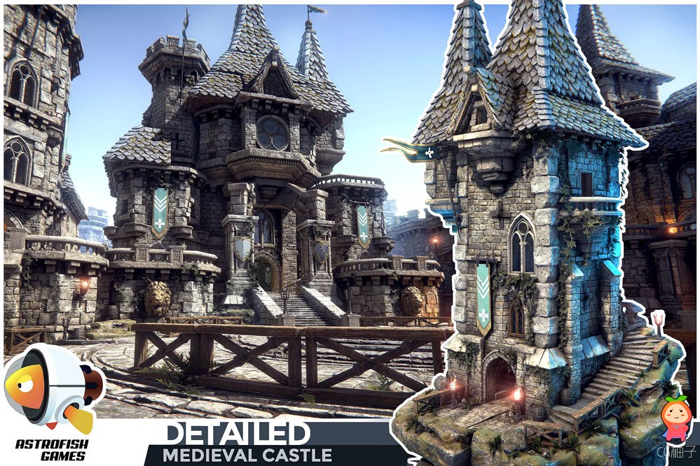 DETAILED - Medieval Castle 1.1