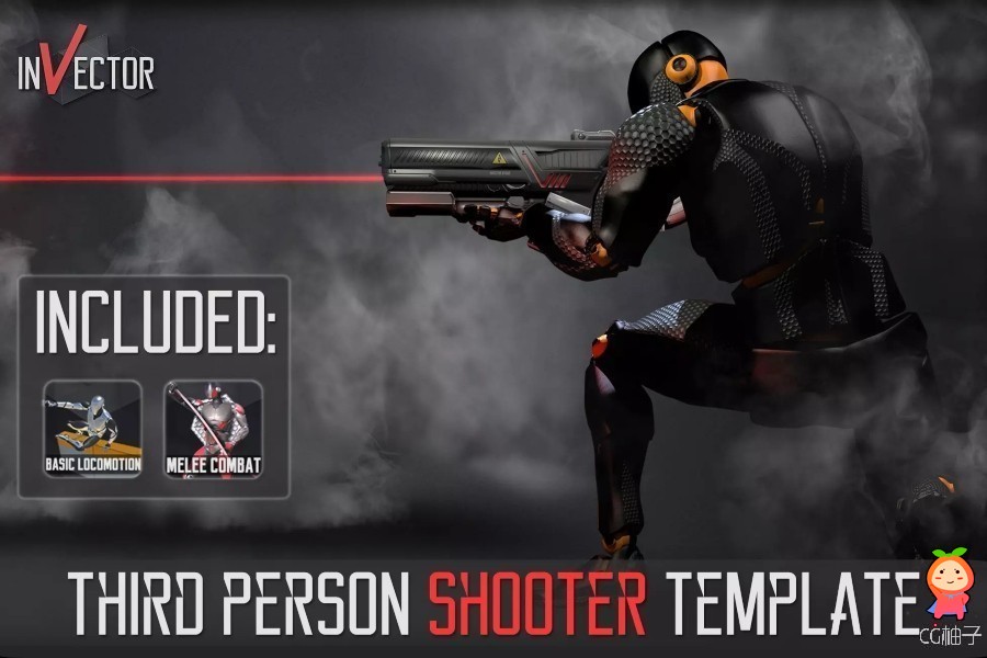 Third Person Controller - Shooter Template 2.6.1a