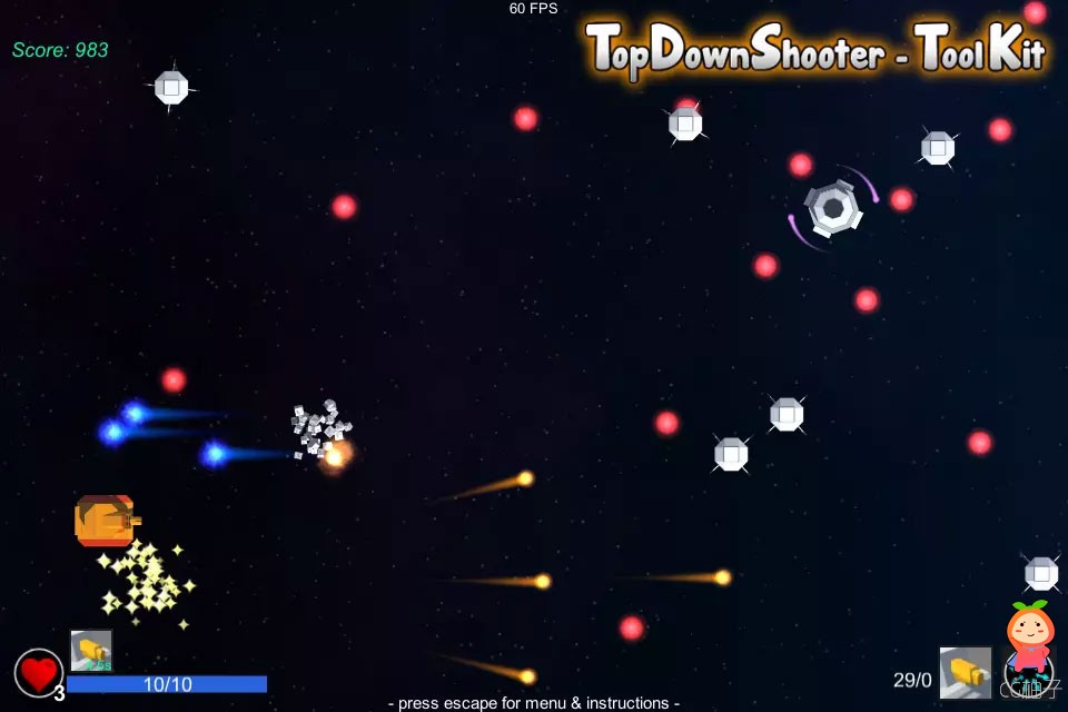 Top Down Shooter ToolKit (TDS-TK) 1.3.2f7 