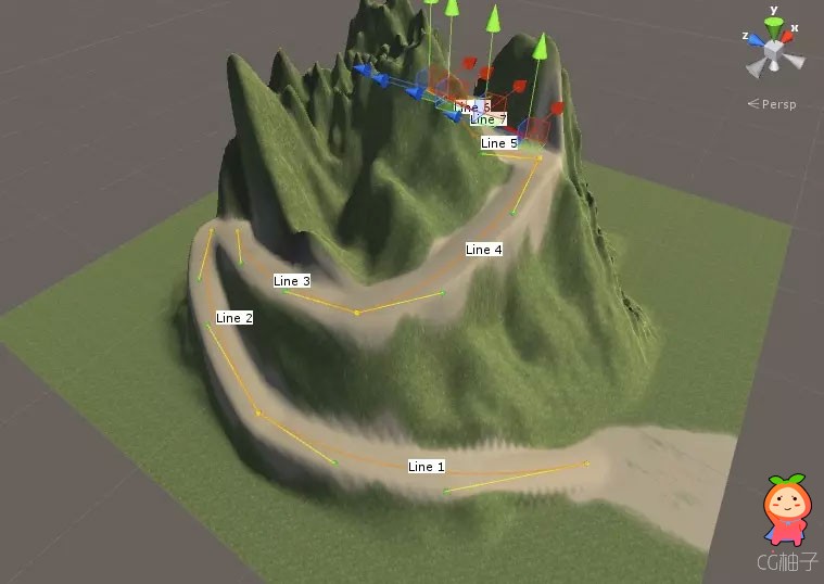 Terrain Mountain road Maker