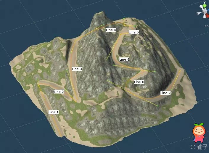 Terrain Mountain road Maker 1.3