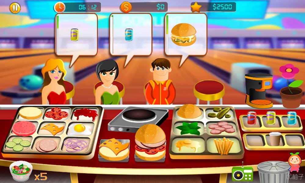 Fast food, Restaurant & Cooking Tycoon Starter Kit 