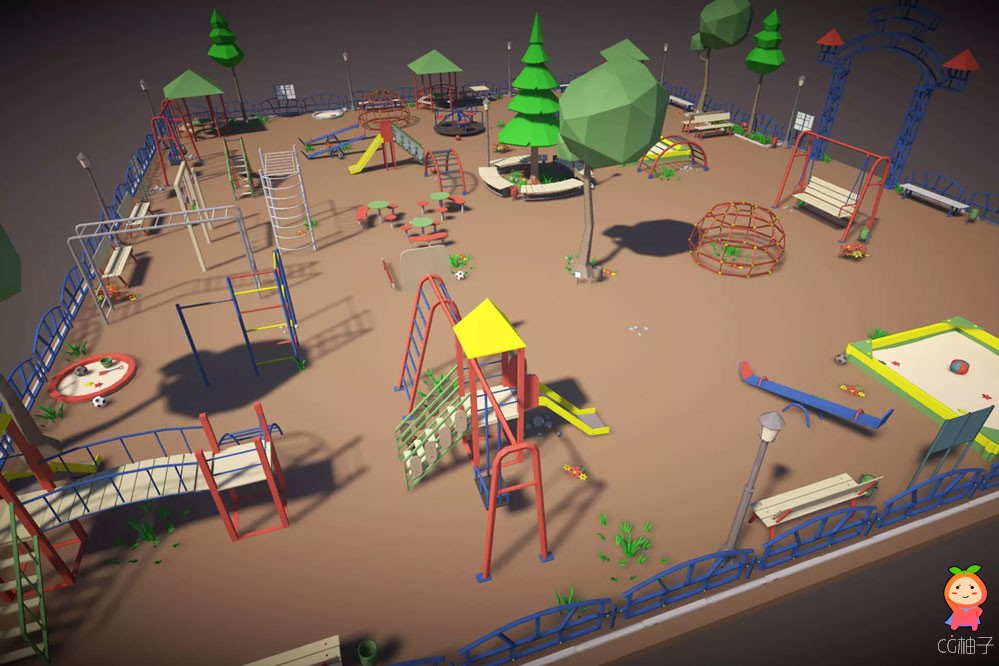 Playground Low Poly 1.0