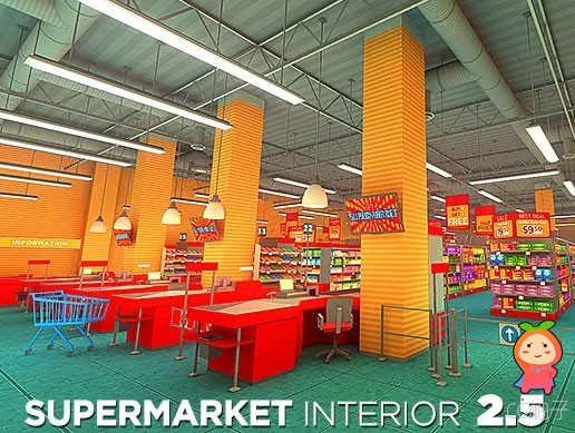 Supermarket Interior 2.0