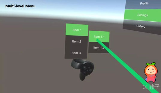 VR UIKit - Bootstrap Your VR App with Ease! 