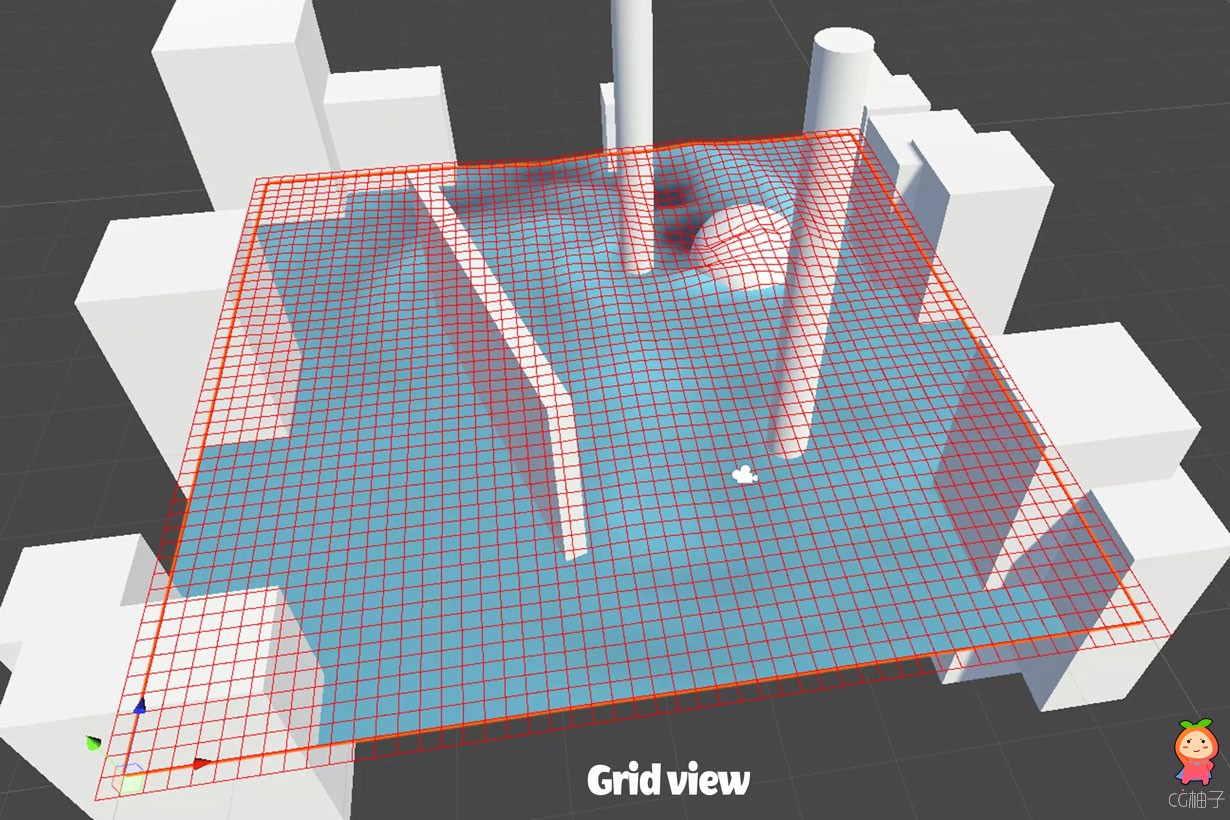 水面波浪模拟生成创建工具