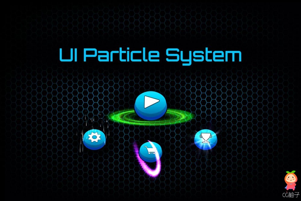 UI Particle System 1.33