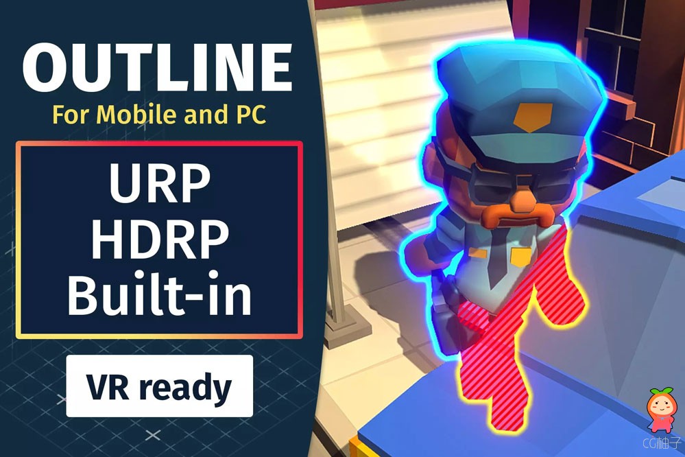 Easy Performant Outline 2D | 3D (URP  HDRP and Built-in Renderer)3.3.7