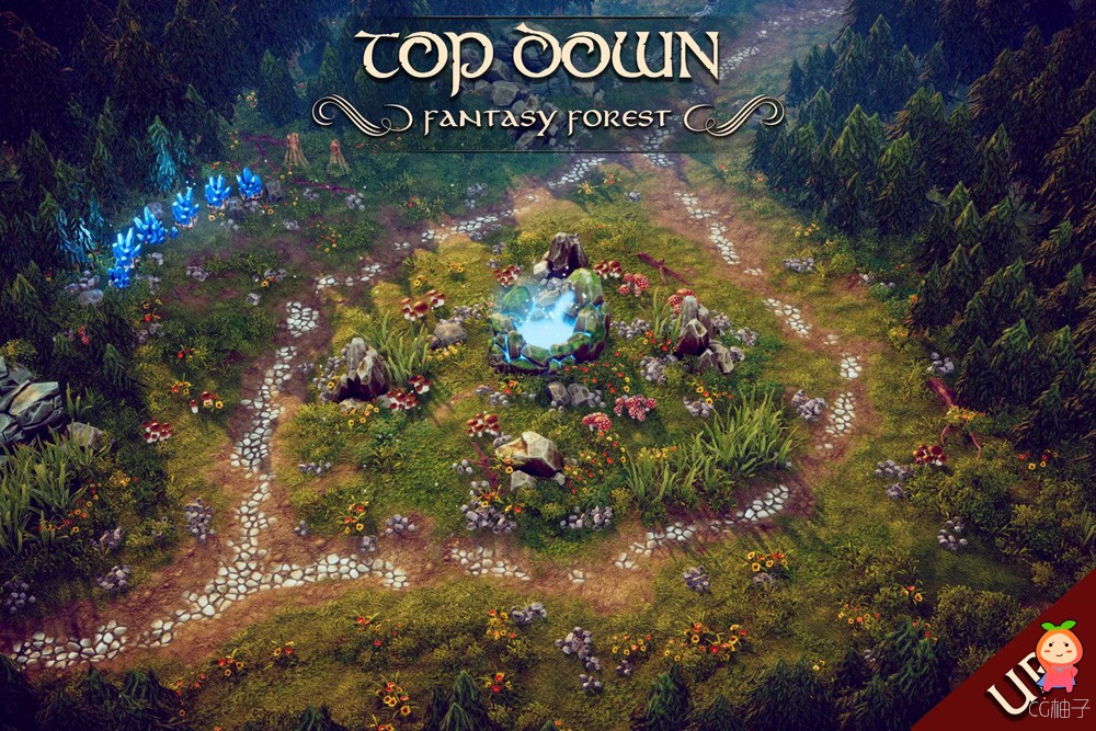 Top Down - Fantasy Forest - RTS & MOBA (URP)