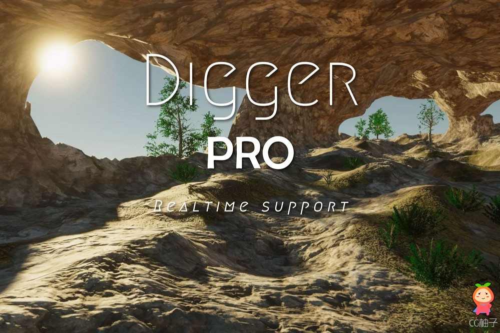 Digger PRO - Realtime terrain digging 5.0