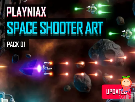 Space Shooter Art Pack 01 1.4