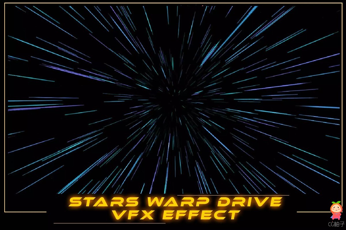Stars Warp Drive Effect VFX Particle System 1.0