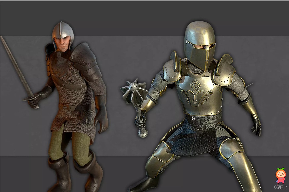 PBR Medieval  Fantasy knights 1.0