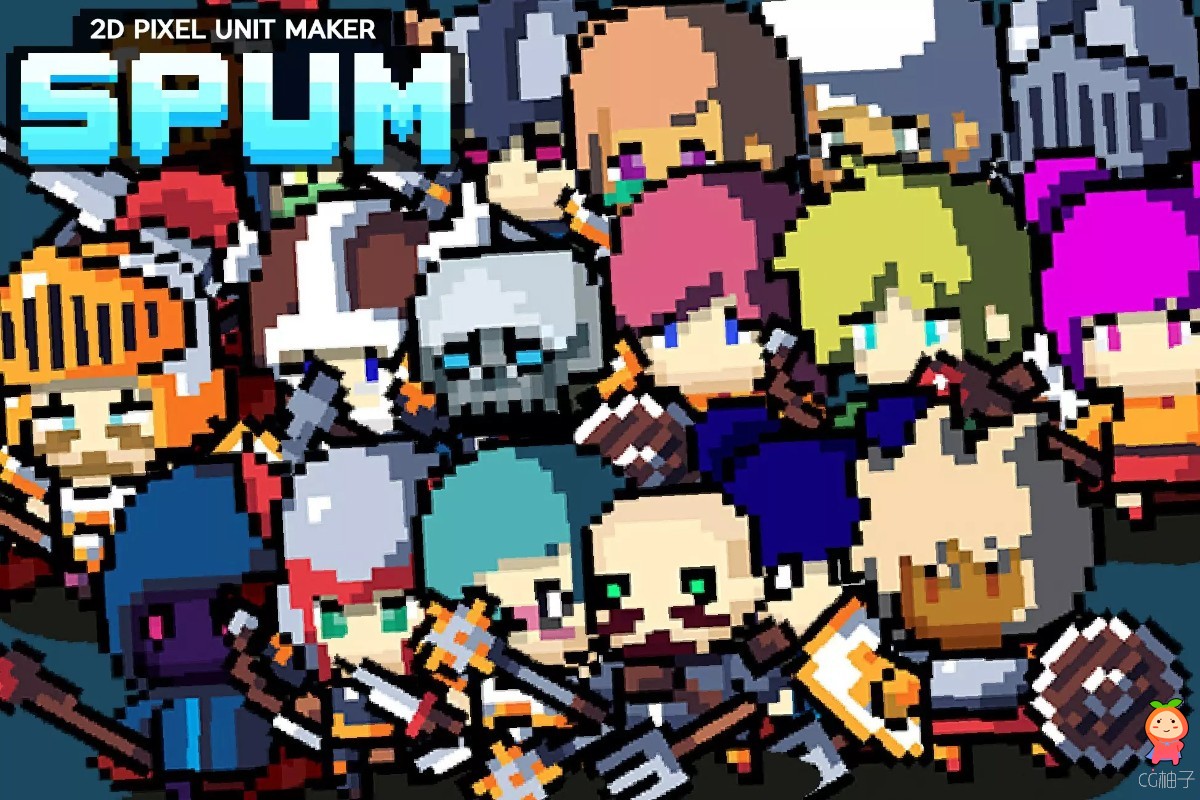 SPUM (Soonsoon Pixel Unit Maker ) is 2D Pixel unit maker for unity game development. You can make yo ...