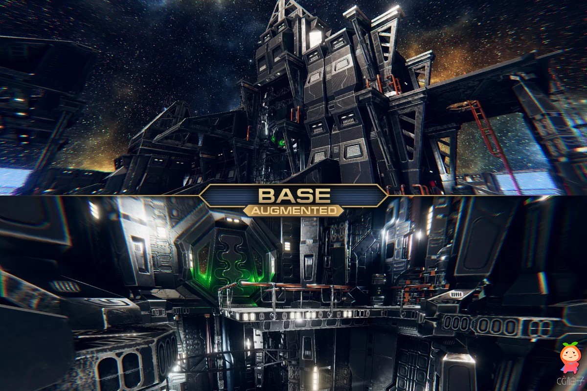 Sci-Fi Heavy Station Kit base AUGMENTED 2.60