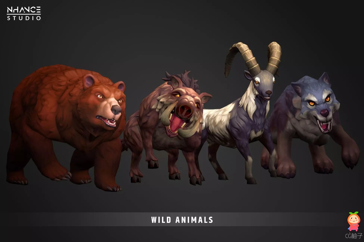 Stylized Wild Animals Pack 2.0
