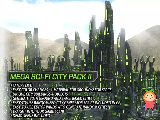 Mega Sci-Fi City Pack 2 3.0
