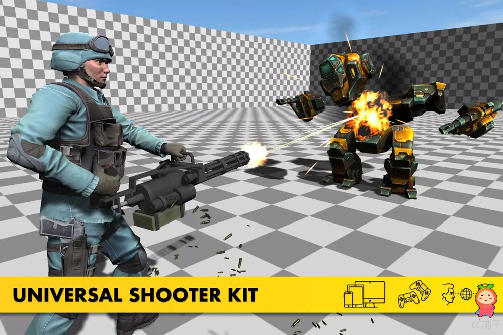 Universal Shooter Kit FPS, TPS, TDS 1.7.3