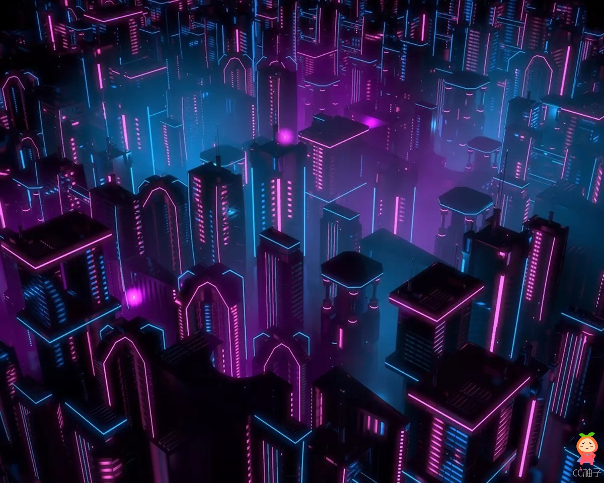 Neon Buildings 1.0