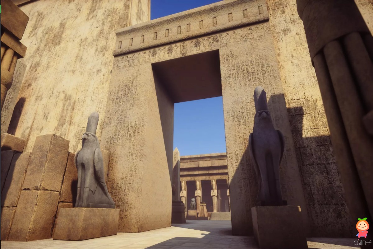 Modular Egyptian Temple [HDRP] 1.0