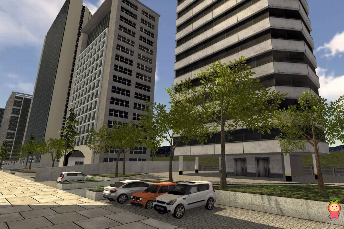 Urban buildings Pack 02 v1.0