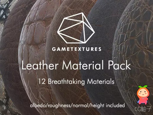 Leather Material Pack by GameTextures 1.5