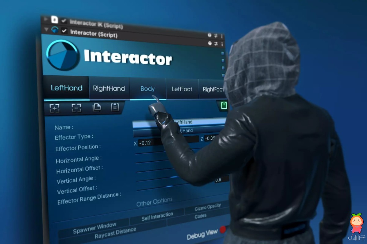 Interactor - Interaction Handler for IK 0.94