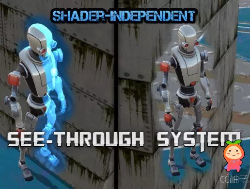 https://assetstore.unity.com/packages/vfx/shaders/fullscreen-camera-effects/see-through-system-24707