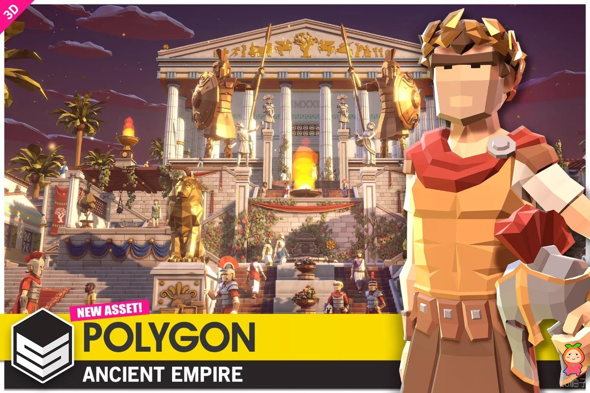 POLYGON Ancient Empire - Low Poly 3D Art by Synty 1.0