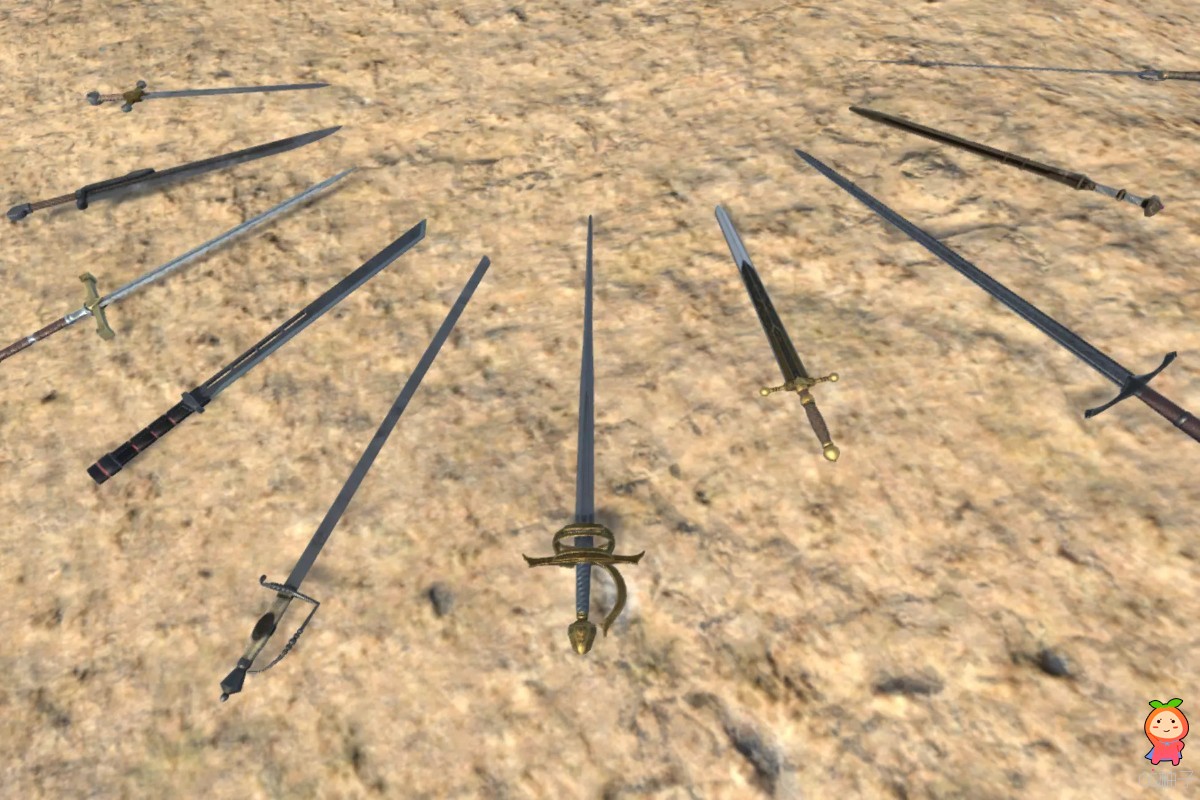 PBR sword pack 1 v1.0