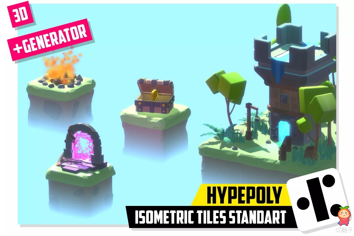 HYPEPOLY - Isometric Tiles Standart 1.0